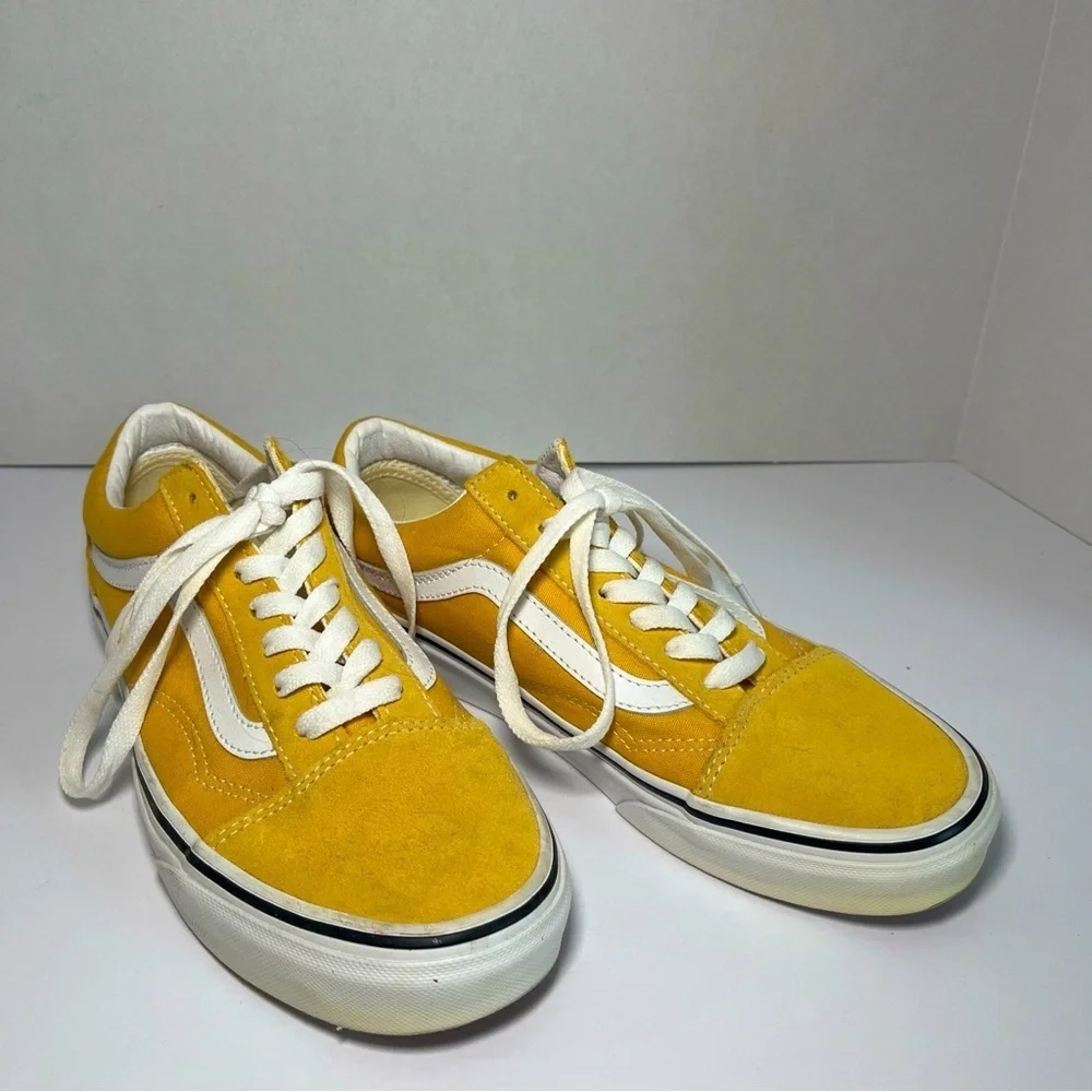 Vans Color Theory Old Skool Skate Sneakers Shoes Golden Glow Men 6/7.5 Women